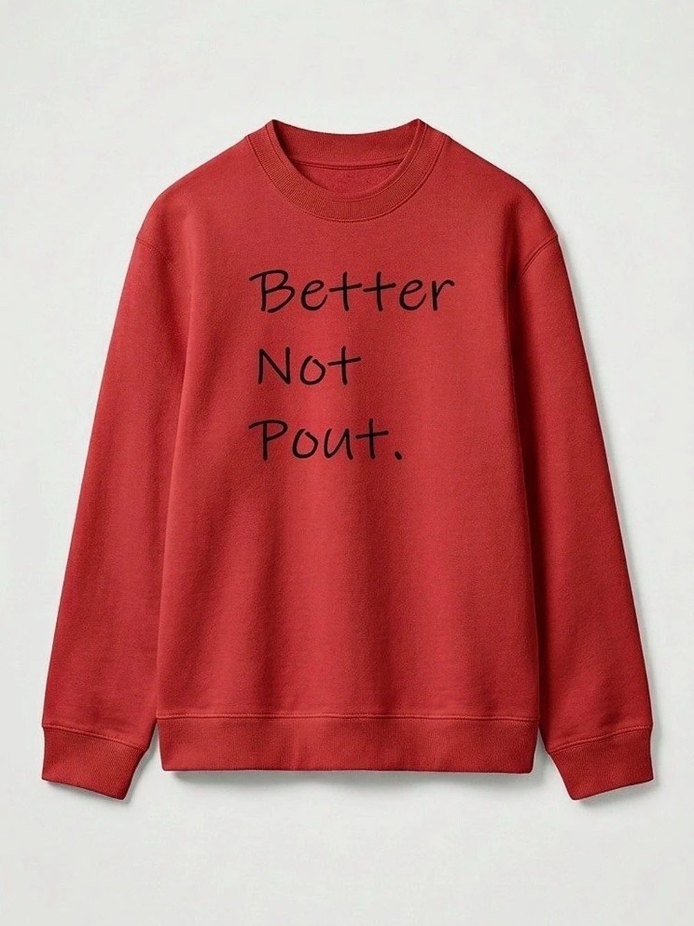 Graphic Red Sweatshirt Like New
